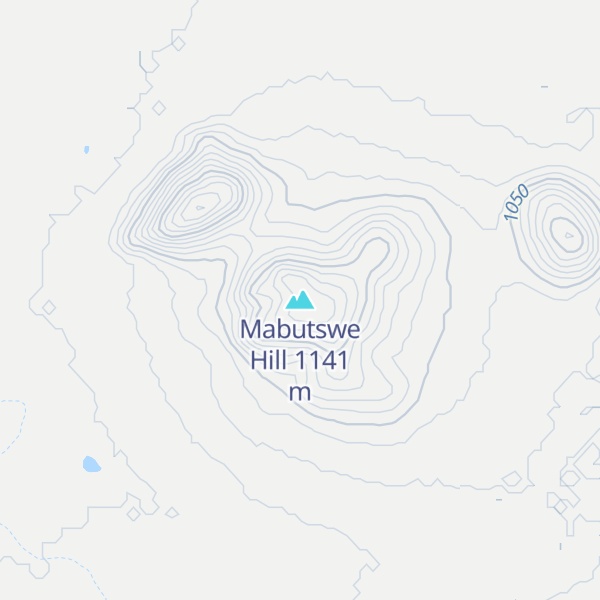 Map of Mabutswe Hill