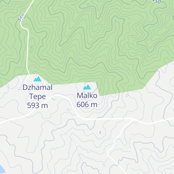 Map of Malko