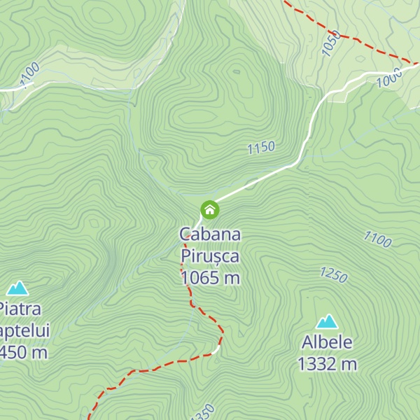 Map of Cabana Pirușca