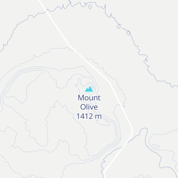 Map of Mount Olive