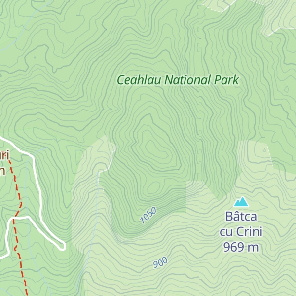 Map of Chica Baicului