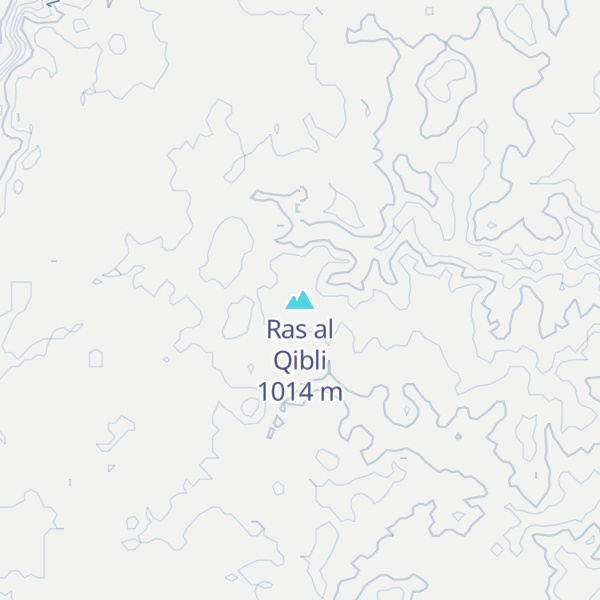 Map of Ras al Qibli