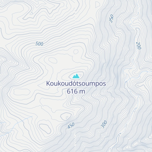 Map of Koukoudótsoumpos