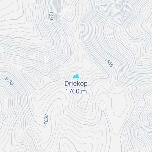 Map of Driekop