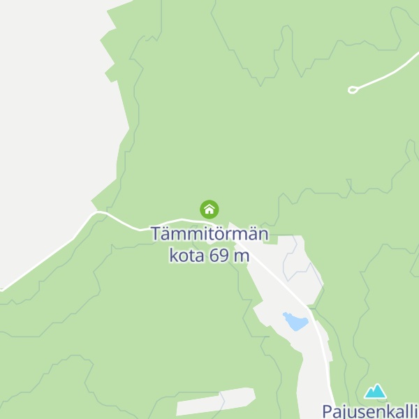 Map of Tämmitörmän kota