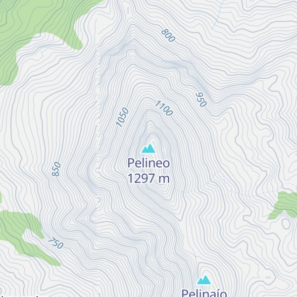 Map of Pelineo