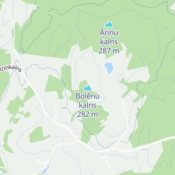 Map of Bolēnu kalns