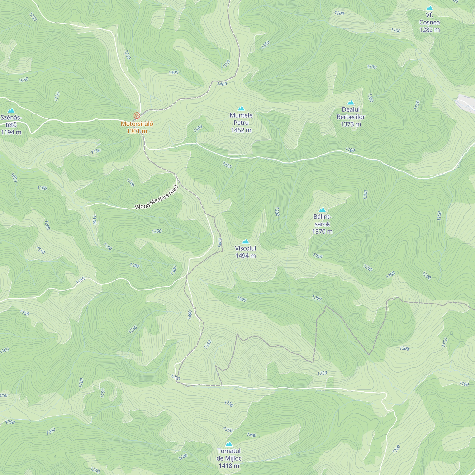 REFUGIUL VISCOL map