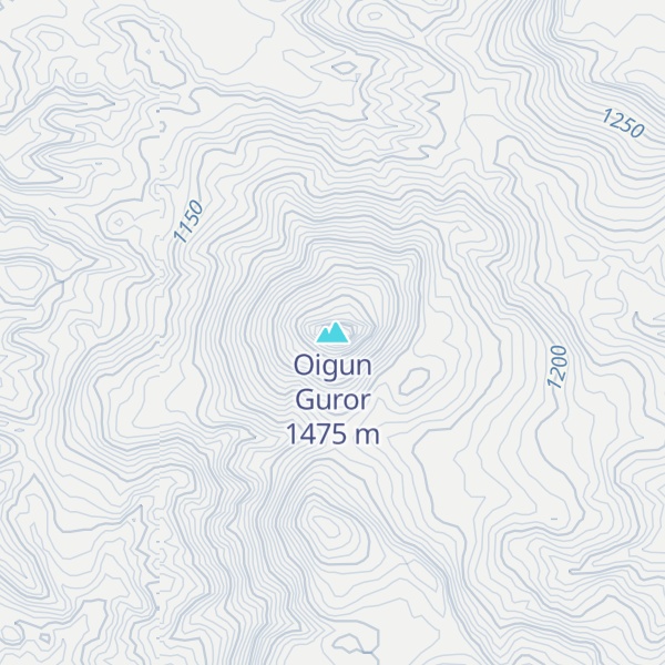 Map of Oigun Guror