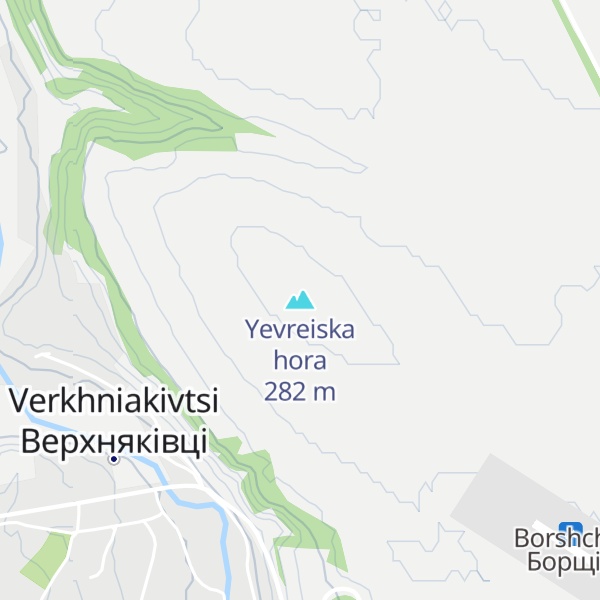 Map of Yevreiska hora