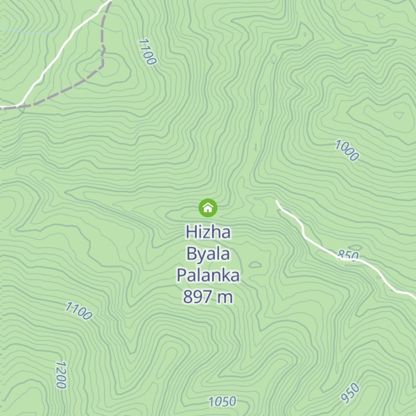 Map of Hizha Byala Palanka