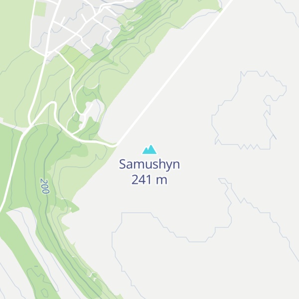 Map of Samushyn