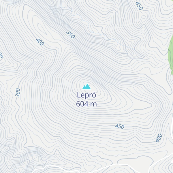 Map of Lepró
