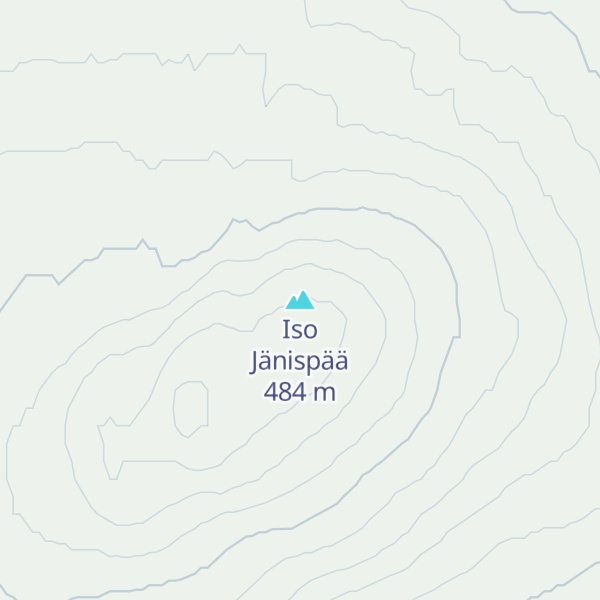 Map of Iso Jänispää