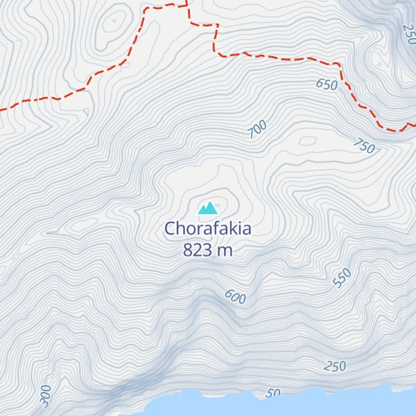 Map of Chorafakia
