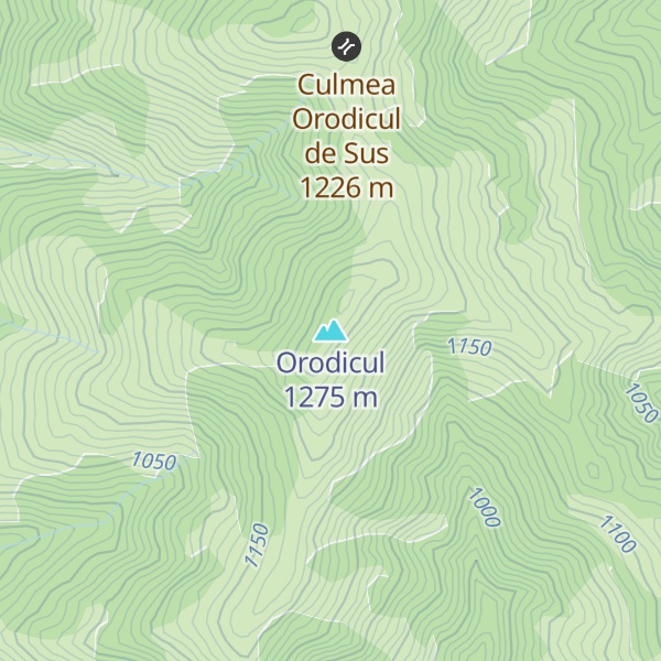 Map of Orodicul