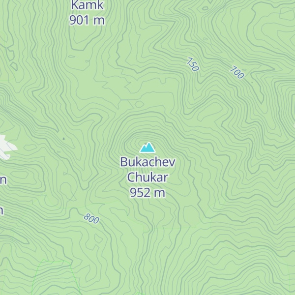 Map of Bukachev Chukar