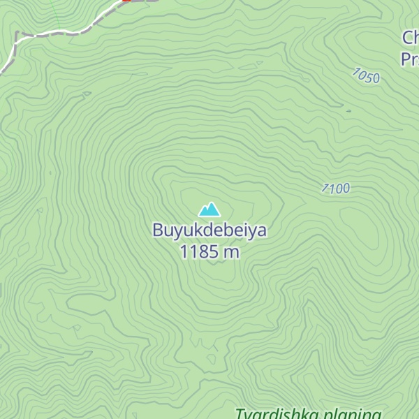 Map of Buyukdebeiya