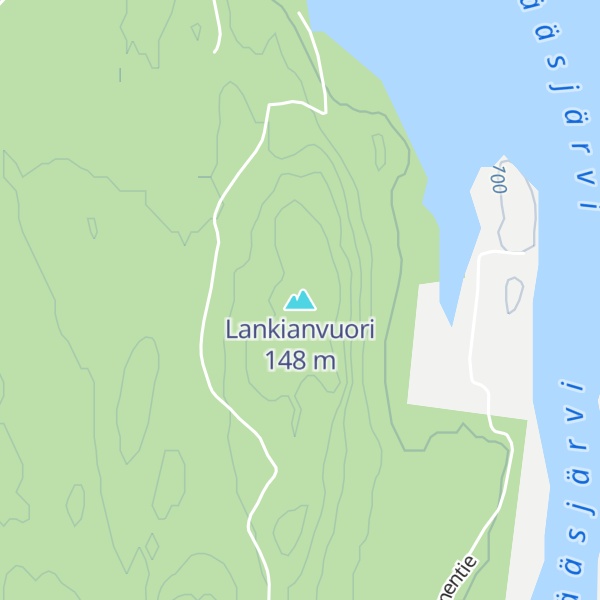 Map of Lankianvuori