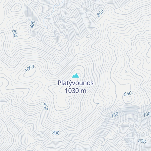Map of Platývounos
