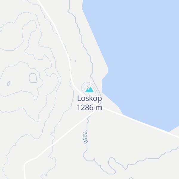 Map of Loskop