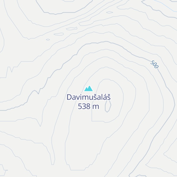 Map of Davimušaláš