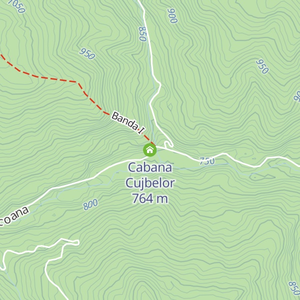 Map of Cabana Cujbelor