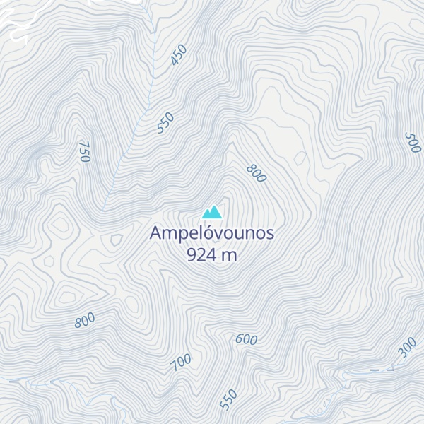 Map of Ampelóvounos