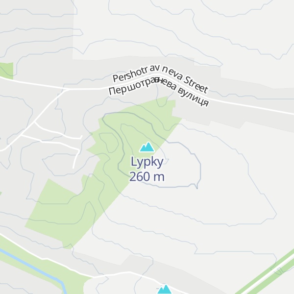 Map of Lypky