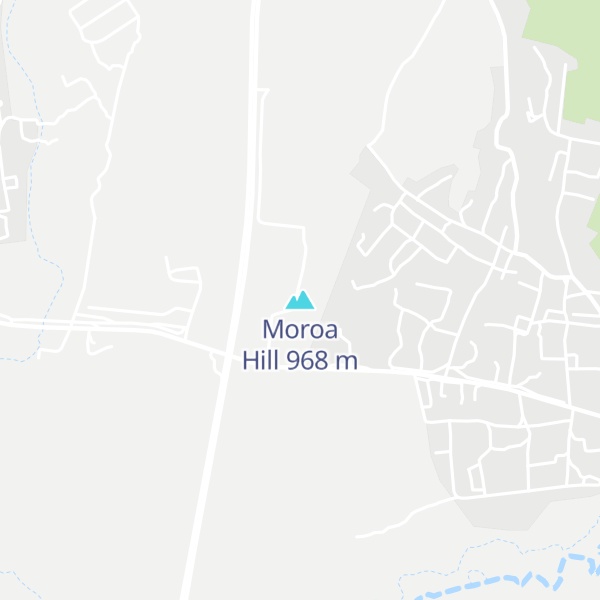 Map of Moroa Hill