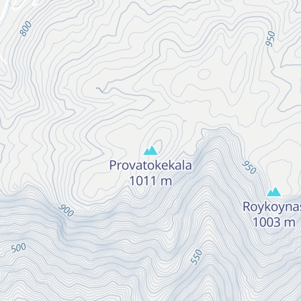 Map of Provatokekala