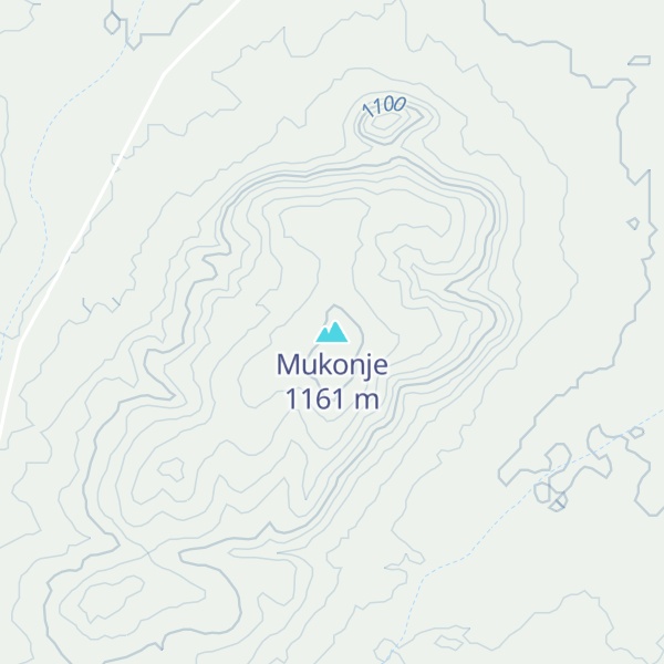 Map of Mukonje