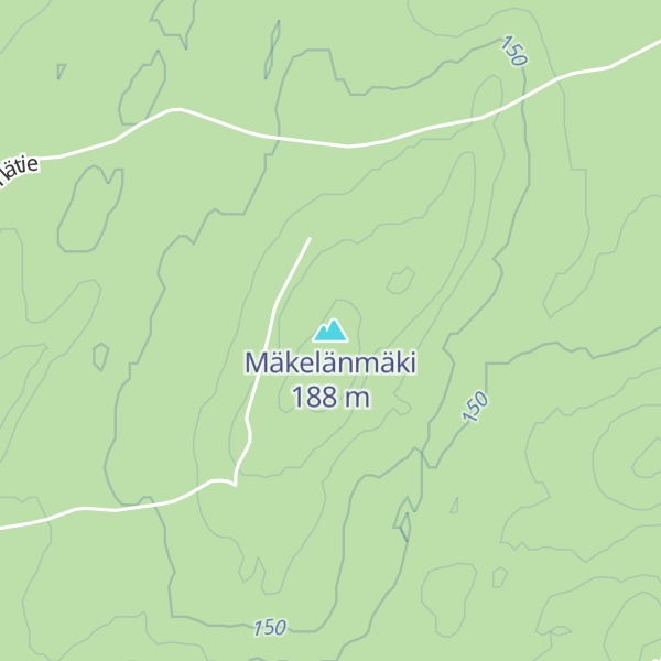 Map of Mäkelänmäki