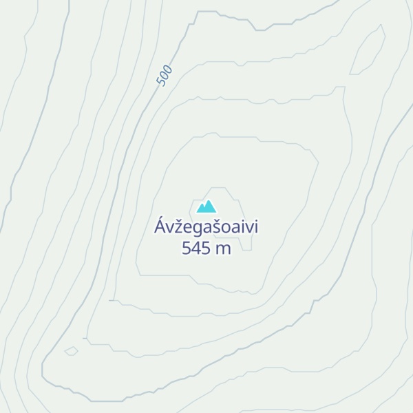 Map of Ávžegašoaivi