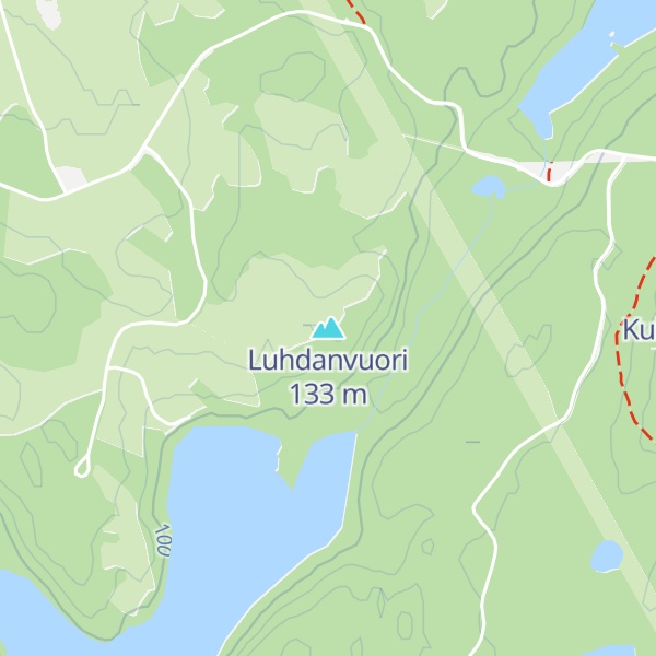 Map of Luhdanvuori