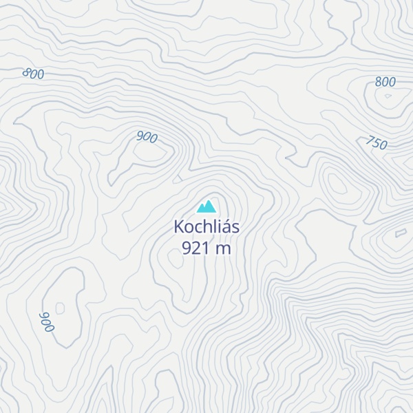 Map of Kochliás