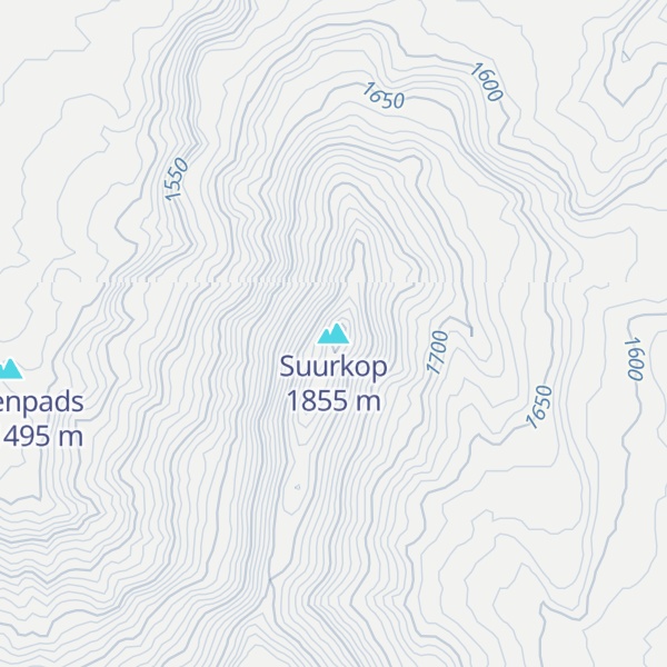 Map of Suurkop