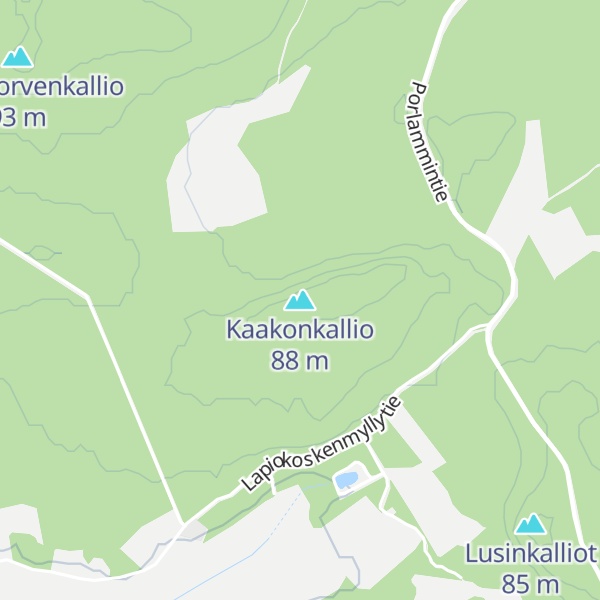 Map of Kaakonkallio