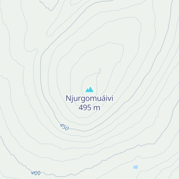Map of Njurgomuáivi