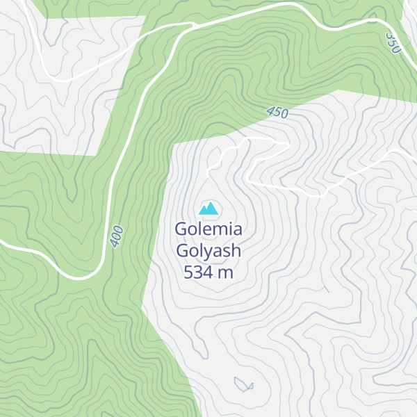 Map of Golemia Golyash