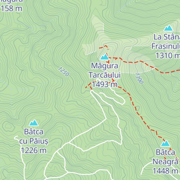 Map of Cabana de vanatoare