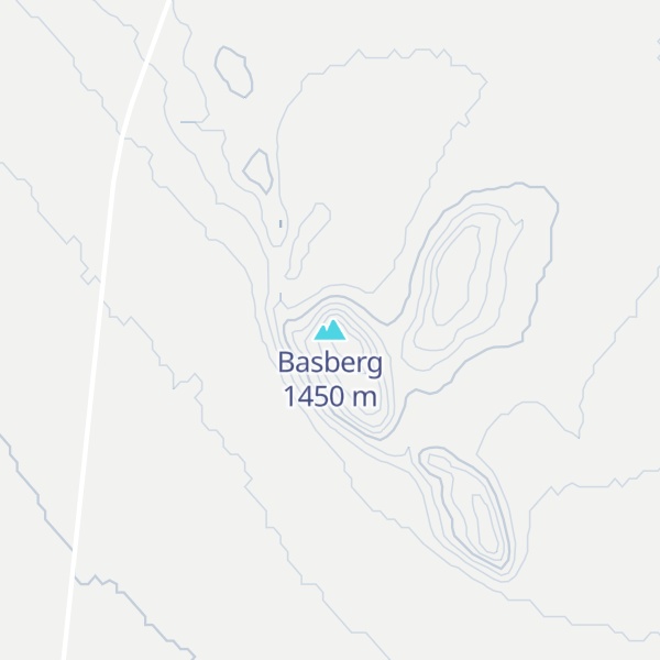Map of Basberg