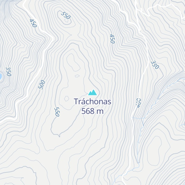 Map of Tráchonas