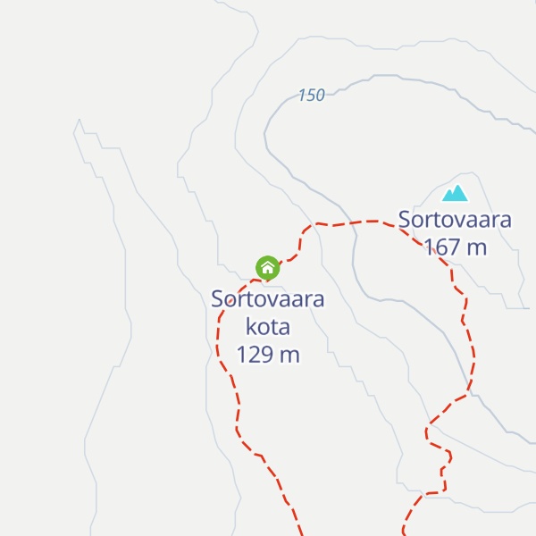 Map of Sortovaara kota