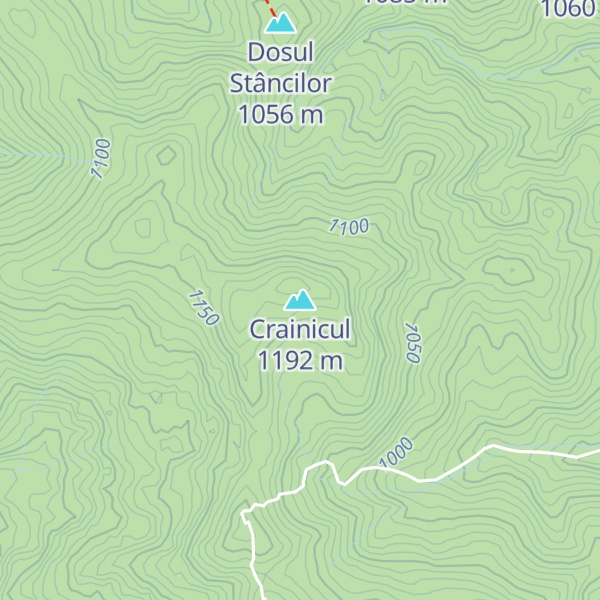 Map of Crainicul