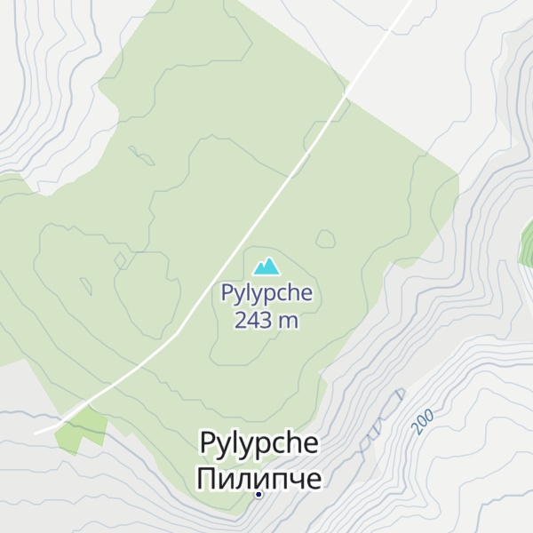 Map of Pylypche