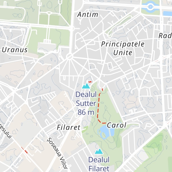 Map of Dealul Sutter
