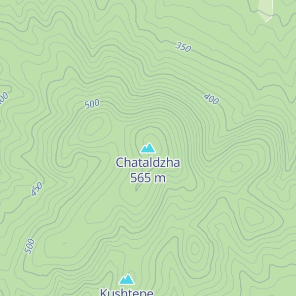 Map of Chataldzha