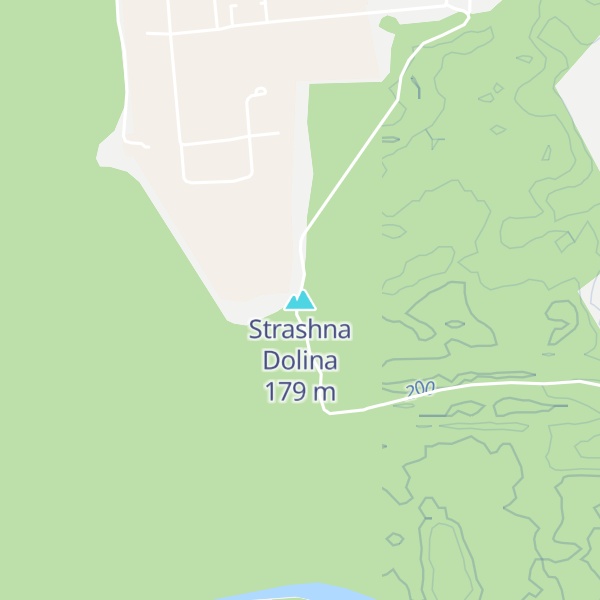 Map of Strashna Dolina