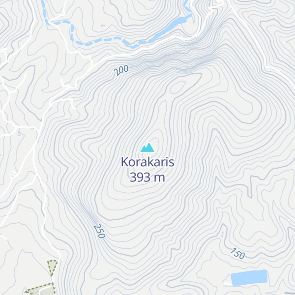 Map of Korakaris
